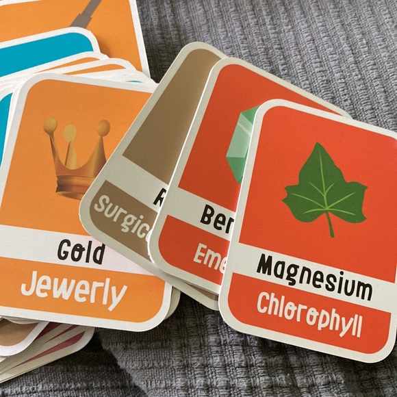 Periodic Table elements flashcards - Picture 6 of 6